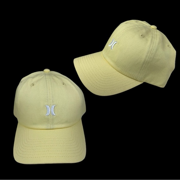 HURLEY Women’s Mom Iconic Hat Yellow Baseball Hat - Picture 1 of 8